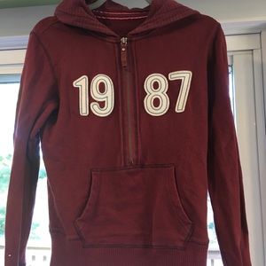 Aeropostale quarter zip hoodie